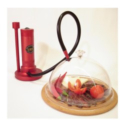 Slainte Fast Smoking Machine Set + Fanus + 2 Pieces of Sawdust, Red - Slainte (1)