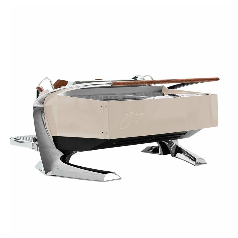 Slayer Steam LP 2G- Chrome Espresso Kahve Makinesi, 2 Gruplu, Bej, Trifaz - Slayer