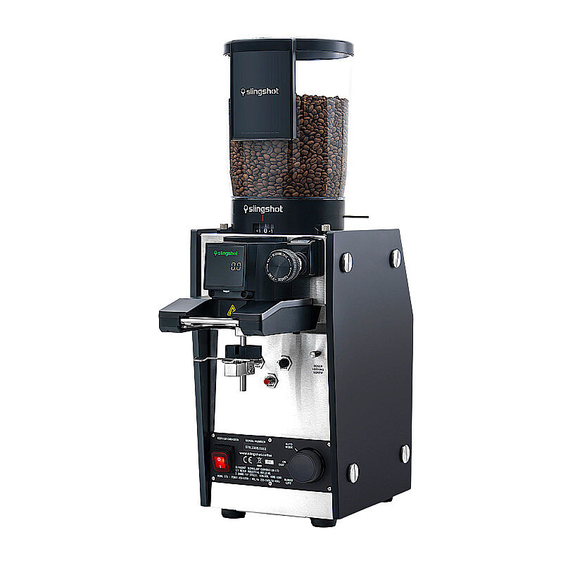 Slingshot Dosis S75 Volümetrik 75 mm Kahve Öğütücü Değirmen, Siyah - Slingshot