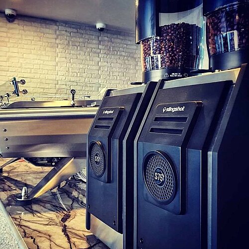 Slingshot Dosis S75 Volümetrik 75 mm Kahve Öğütücü Değirmen, Siyah - 5