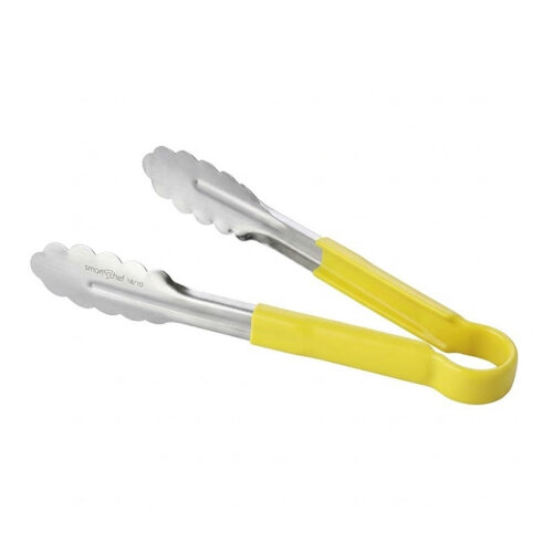 Smart Chef Silikon Saplı Servis Maşası, 23 cm, Sarı 