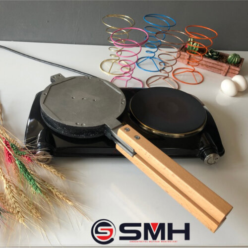 SMH BWT BWT صينية وافل بفقاعات بغطاء دائري - 6