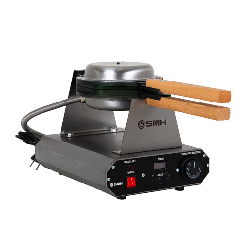SMH HS Round Lid Heart Waffle Maker, Electric - 5