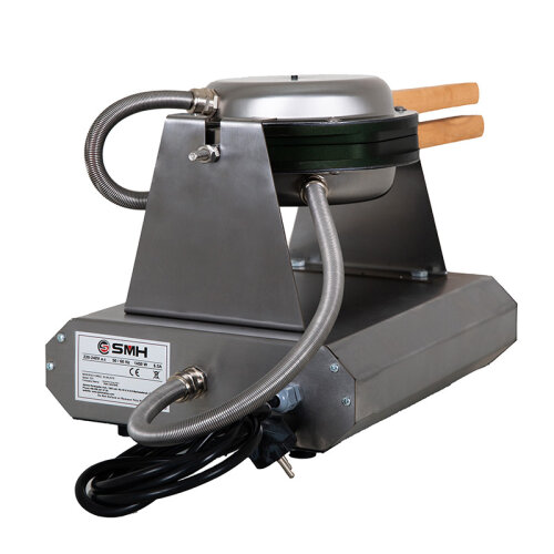 SMH HS Round Lid Heart Waffle Maker, Electric - 6