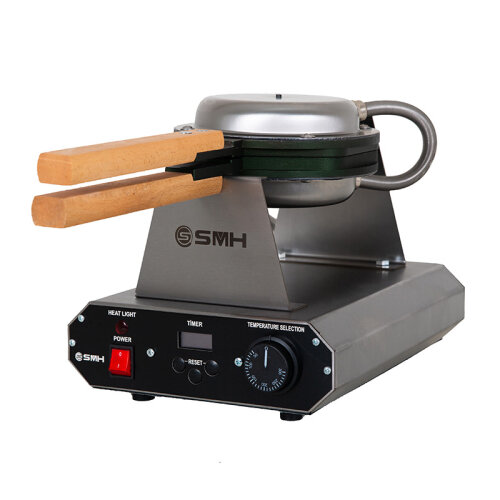 SMH HS Round Lid Heart Waffle Maker, Electric - 7