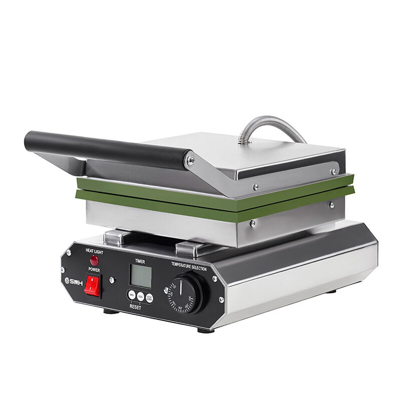 SMH PM Yuvarlak Tek Kapaklı Bubble Pankek Makinesi, 50'li, Elektrikli - SMH