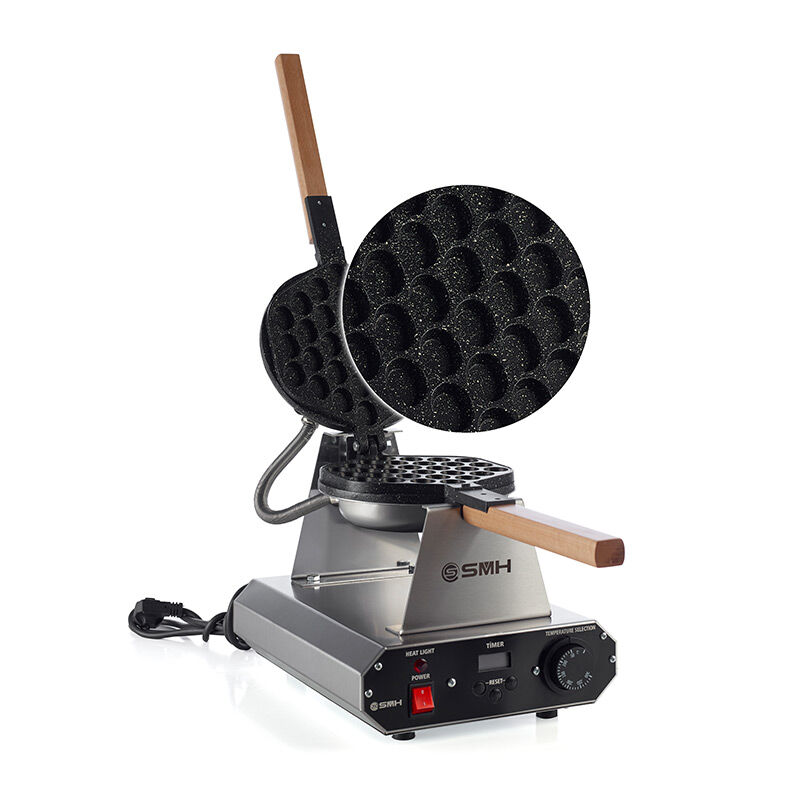 SMH S20 Bubble Waffle Maker with Round Lid, Electric - SMH