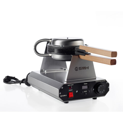 SMH S20 Bubble Waffle Maker with Round Lid, Electric - 2
