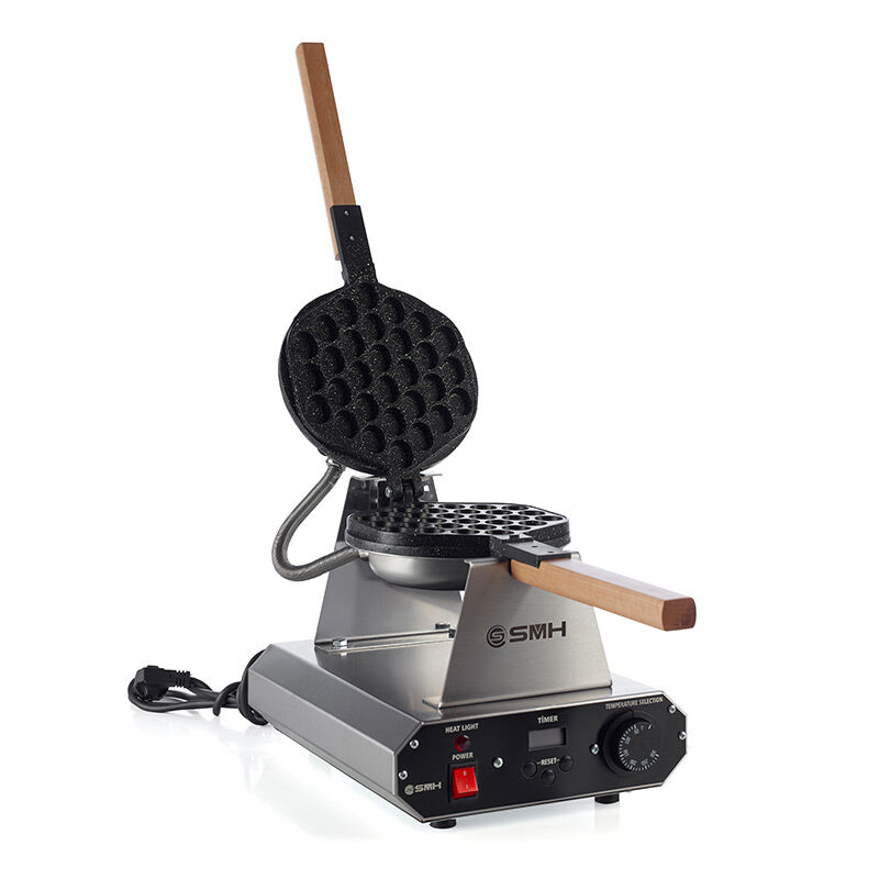 SMH S20 Bubble Waffle Maker with Round Lid, Electric - SMH