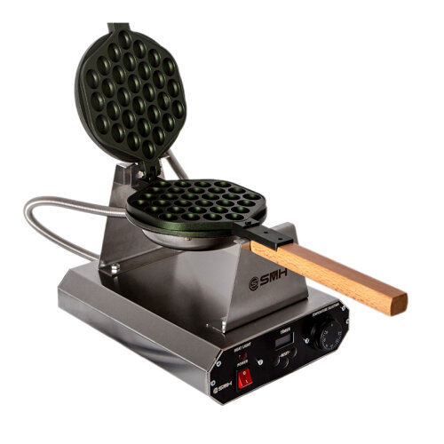 SMH XE Yuvarlak Kapaklı Bubble Waffle Makinesi, Elektrikli - 2