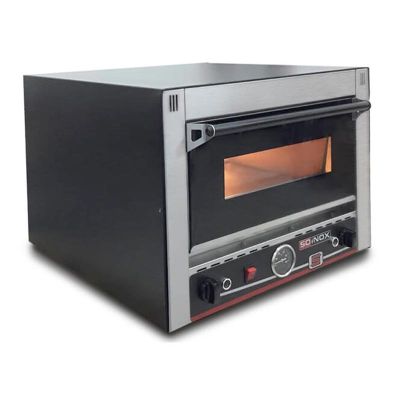 Soinox ELF.40.H 40 cm x 1 Pizza Kapasiteli Tek Katlı Buharlı Pizza Fırını, Elektrikli - Soinox