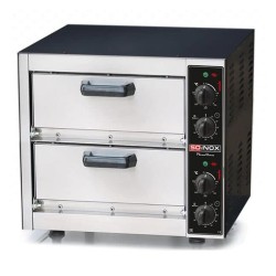 Soinox PM.11 40 см x 1+1 емкость для пиццы Двухъярусная печь для пиццы, электрическая - 1