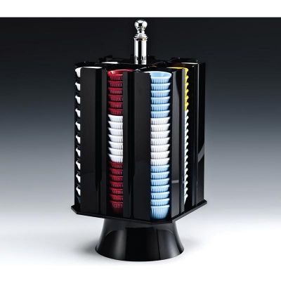 Zicco ZCP-477 Polikarbın Döner Sosluk Reçellik Standı, 20x20x42 cm - 2