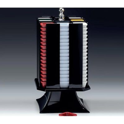 Zicco ZCP-477 Polikarbon Döner Sosluk Reçellik Standı, 20x20x42 cm - Zicco