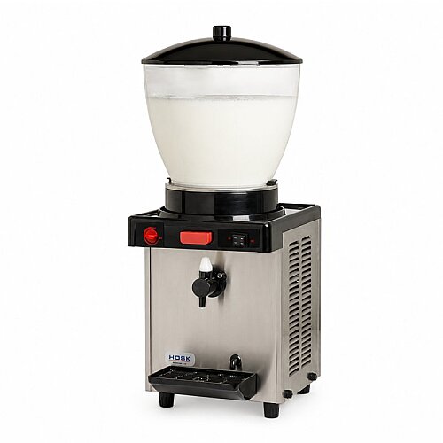 Hosk Special Tek Hazneli Köpüklü Ayran Dispenseri, 19 L, Inox - Hosk
