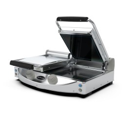 Spidocook SP 020 E Dijital Düz Yüzey Seramik Camlı Izgara & Tost Makinesi, Elektrikli - Spidocook