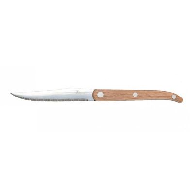Zicco RSH-03 Saplı Steak Bıçağı, 23 cm, Açık Renk - 1