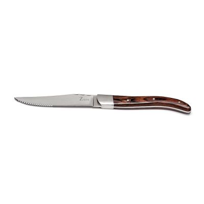 Zicco ST-01 Steak Bıçak, 22.5 cm, Koyu Renk - 1