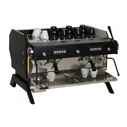ماكينة تحضير قهوة الإسبريسو Steam Espresso PID2GR، مجموعتان - Steam Espresso