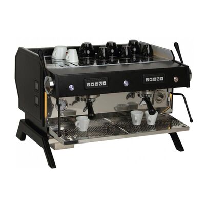 ماكينة تحضير قهوة الإسبريسو Steam Espresso PID2GR، مجموعتان - Steam Espresso