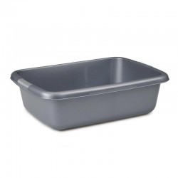 Bora Plastik Süper Badya, No: 4, 23.7 L, Gri - Bora Plastik