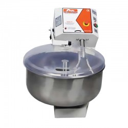 Süper Mikser Hamur Yoğurma Makinesi, Kapaklı, Sensörlü, 35 kg - Thumbnail