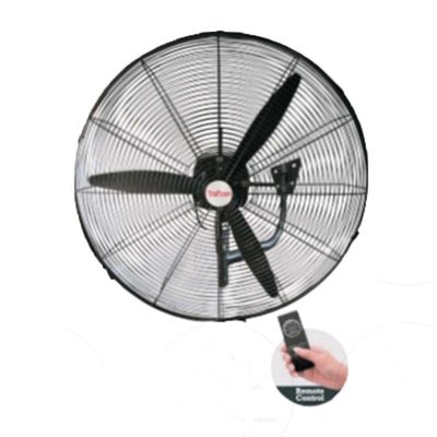 Taflan FLW-650 Sanayi Tipi Duvar Vantilatör, Uzaktan Kumandalı, 66 cm, Siyah - 1