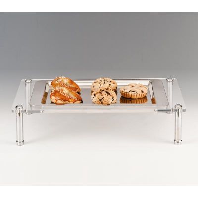 Zicco ZCP-029 Çelik Tepsili Teşhir Standı, 55.5x35.5 cm - 1
