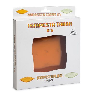 Bora Plastik Tempesta Yemek Tabak, 6'lı - 1
