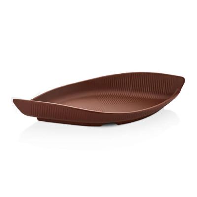 Külsan Thermoset Tabak, Gondol Model, 35.6x15.8 cm, Kahverengi - 1