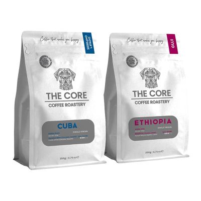 The Core Forte Ethiopia Guji + Cuba Serrano Lavado Filtre Çekirdek Kahve, 500 gr - 1