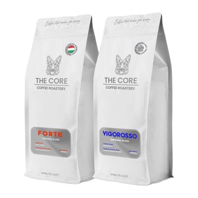 The Core Forte + Vigoroso Özel Harman Espresso Çekirdek Kahve, 2000 gr - 1