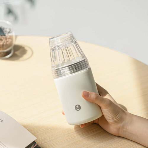 Timemore 1+1 Thermos and Dripper in One, White - 4