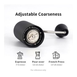 Timemore Chestnut C3 S2C Dişli Manuel Kahve Değirmeni, Siyah - 3