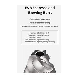 Timemore Chestnut SLIM PLUS Manual Coffee Grinder, Titanium Gear - 6