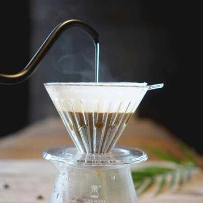 Timemore Crystal Eye 02 V60 Plastik Dripper, 4 Fincan - 4