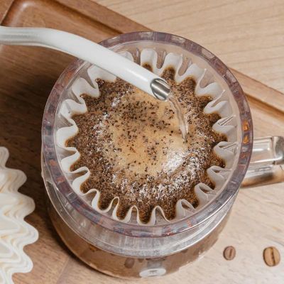 Timemore Crystal Eye B75 Düz Tabanlı Demleyici Dripper, 1-2 Fincan - 4