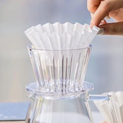 Timemore Crystal Eye B75 Дриппер для заварника с плоским дном, 1-2 чашки - 7