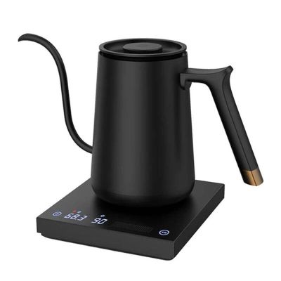 Timemore Fish Pour Over Isı Ayarlı Kettle, 800 ml, Elektrikli, Siyah - Timemore