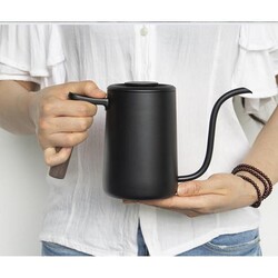 Timemore Fish Youth Pour Over Kettle, 700 ml, Siyah - 3