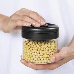 Timemore Vacuum Glass Coffee Storage Container, 400 ml - 6