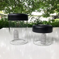 Timemore Vacuum Glass Coffee Storage Container, 800 ml - 4