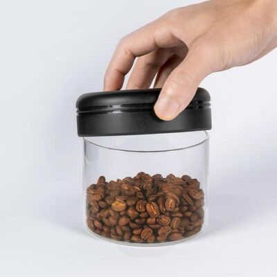 Timemore Vakumlu Cam Kahve Saklama Kabı, 400 ml - Timemore