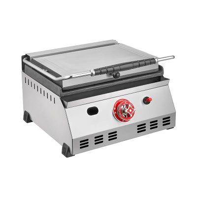SilverInox 2135 Tost Makinesi, 16 Dilim, Doğalgazlı - SilverInox