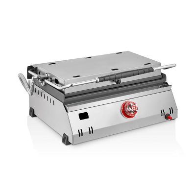 SilverInox 2136 Tost Makinesi, 20 Dilim, Doğalgazlı - 1