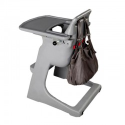 Tribeca Baby High Chair, 500x590x860 mm, Grey - 3