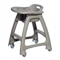 Tribeca Baby High Chair, Demounted, 540x610x770 mm, Grey - Tribeca