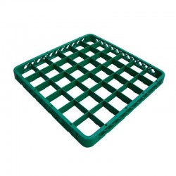 Tribeca Basket Riser, 36 Compartments, 500x500x40 mm, Green - Tribeca