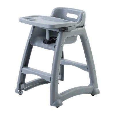 Tribeca BMS-42 Baby High Chair, 565x580x760 mm, Grey - Tribeca