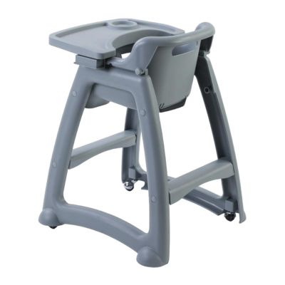 Tribeca BMS-42 Baby High Chair, 565x580x760 mm, Grey - Tribeca